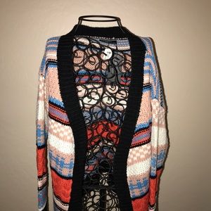 New Open Front Cardigan
